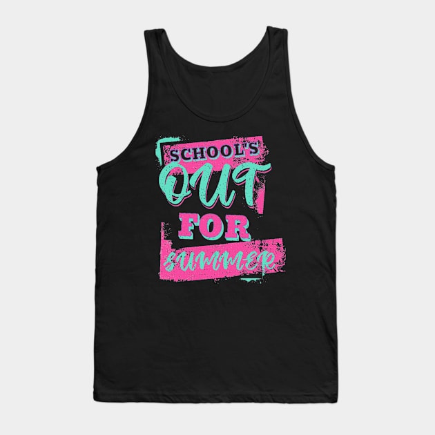 Out For Summer, Hello Summer Funny Surfer Riding Surf Surfing Lover Gifts Tank Top by Customo